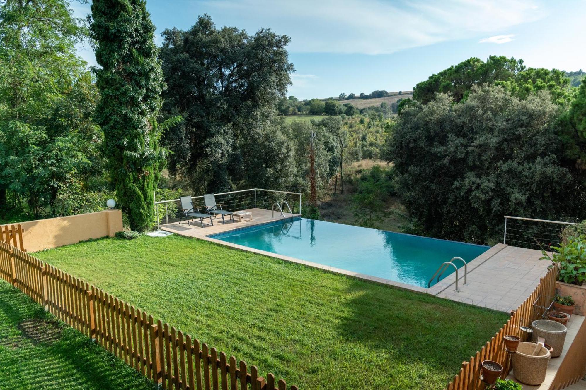 Casa Rural El Bruguer Vell Santa Eulalia de Ronsana Luaran gambar